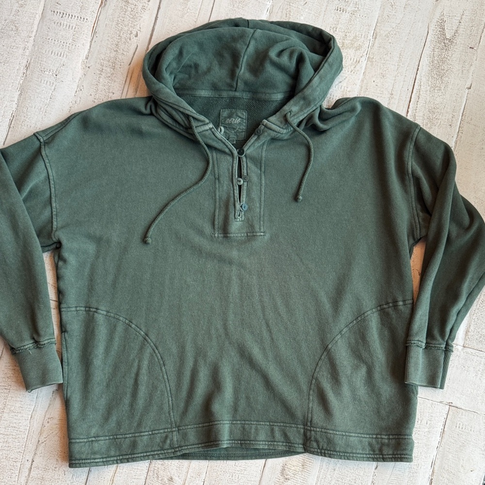 Aerie Forest Green Hoodie